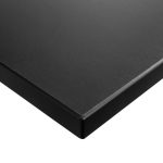 Blat biurka uniwersalny 138x70x1,8 cm Czarny P